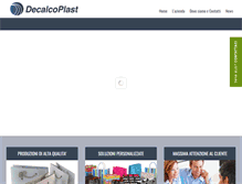 Tablet Screenshot of decalcoplast.it